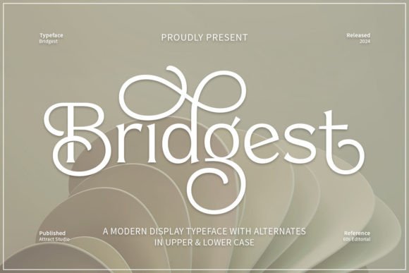 Bridgest: A Premium Serif Font for Polished Branding