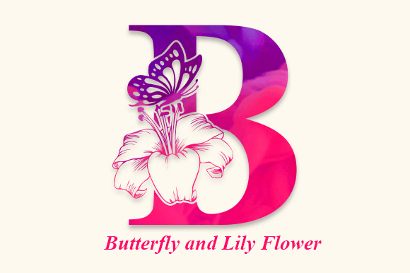 Butterfly and Lily Flower: A Decorative Font Review