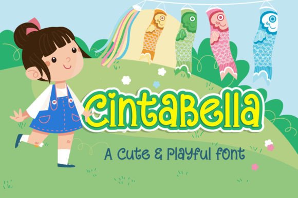 Cintabella: A Cute Playful Font for Branding