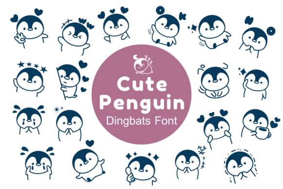 Cute Penguin: A Review of This Charming Dingbats Font