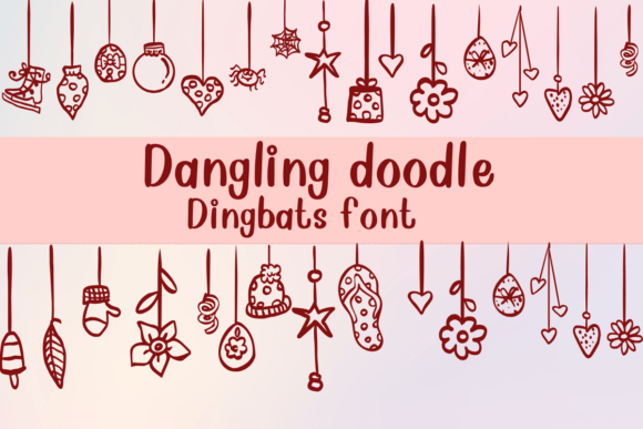 Dangling Doodle: A Playful Dingbat Font for Web Design