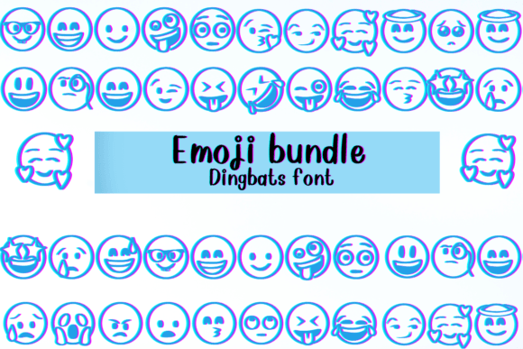 Emoji Bundle: A Dingbats Font for Makers