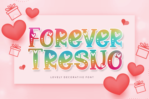 Forever Tresno: A Decorative Font for Web Design