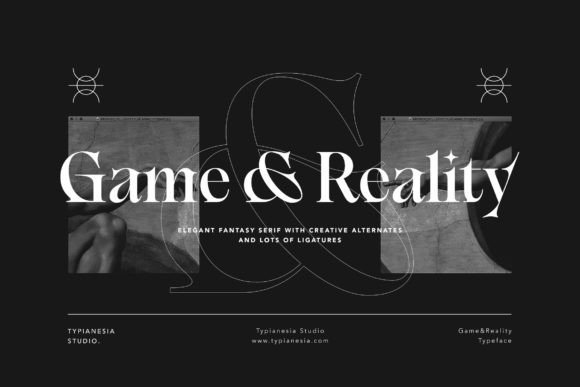 Game Reality: The Elegant Fantasy Serif Font