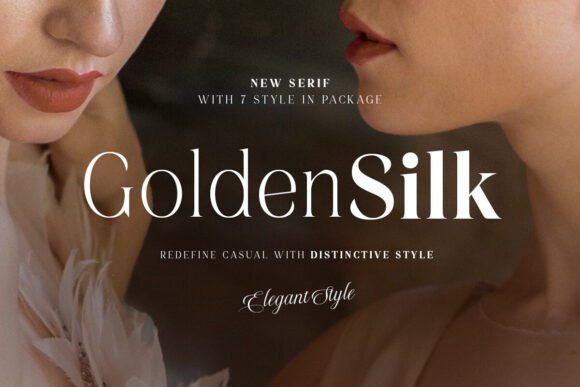 Golden Silk: The Elegant Serif Font for Business