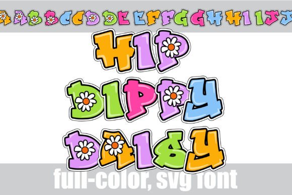 Hip Dippy Daisy: A Retro Graffiti Font Review