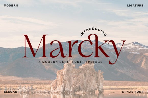 Marcky: A Playful Handwritten Font for Brand Identity