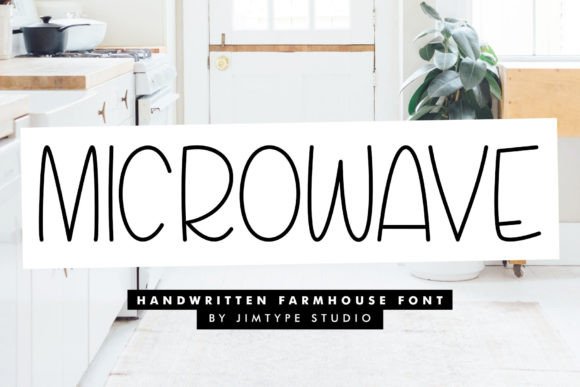 Microwave: A Tall Script Handwritten Font for Creators