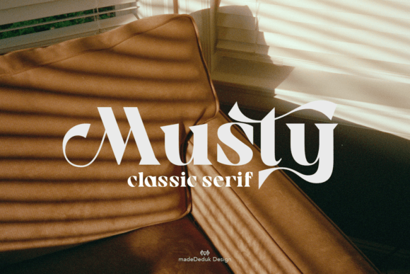 Musty: A Timeless Serif Font for Brand Identity