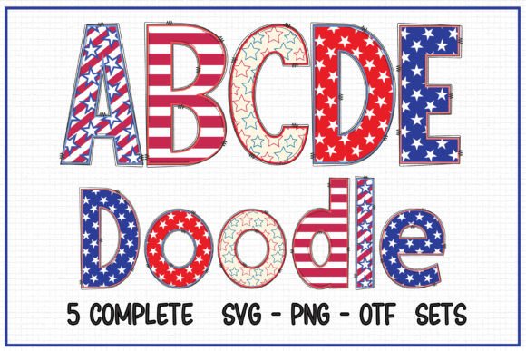 Patriotic Clip: A Modern Color Font for Editors