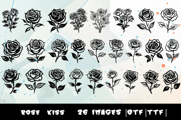 Rose Kiss: A Romantic Font for Branding
