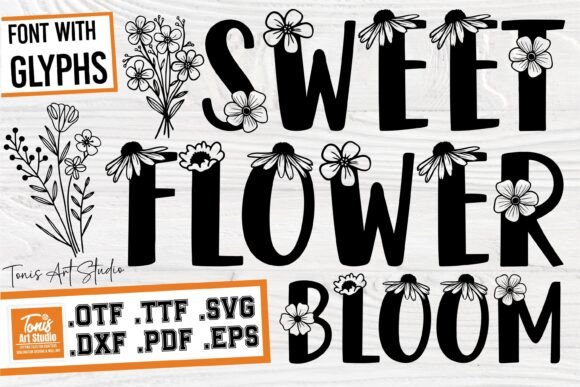 Sweet Flower Bloom: A Floral Display Font Review